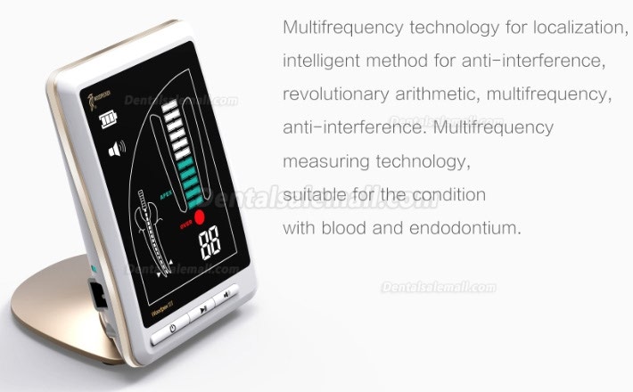 Woodpecker® Dental Apex Locator with Color LCD Screen Golden Woodpex3-G